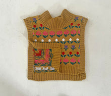 Load image into Gallery viewer, Sample Sale Mustard Floral Dickie/Tabard⌇Ready to Ship
